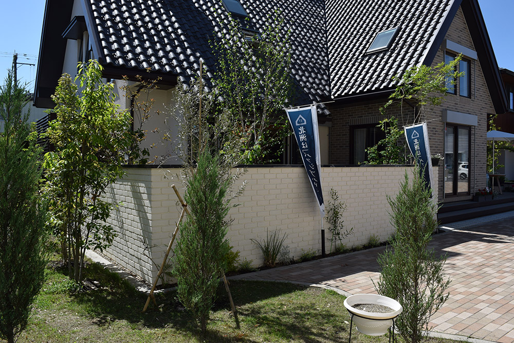 郡山住宅展示場、エクステリア展示場