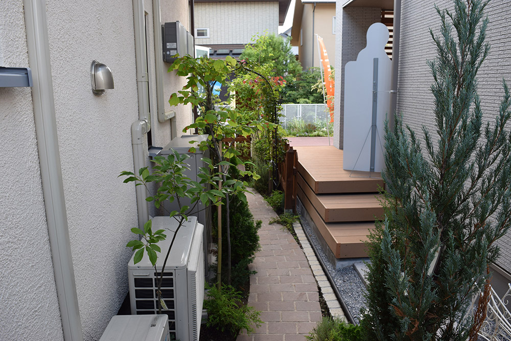 宇都宮住宅展示場、エクステリア展示場