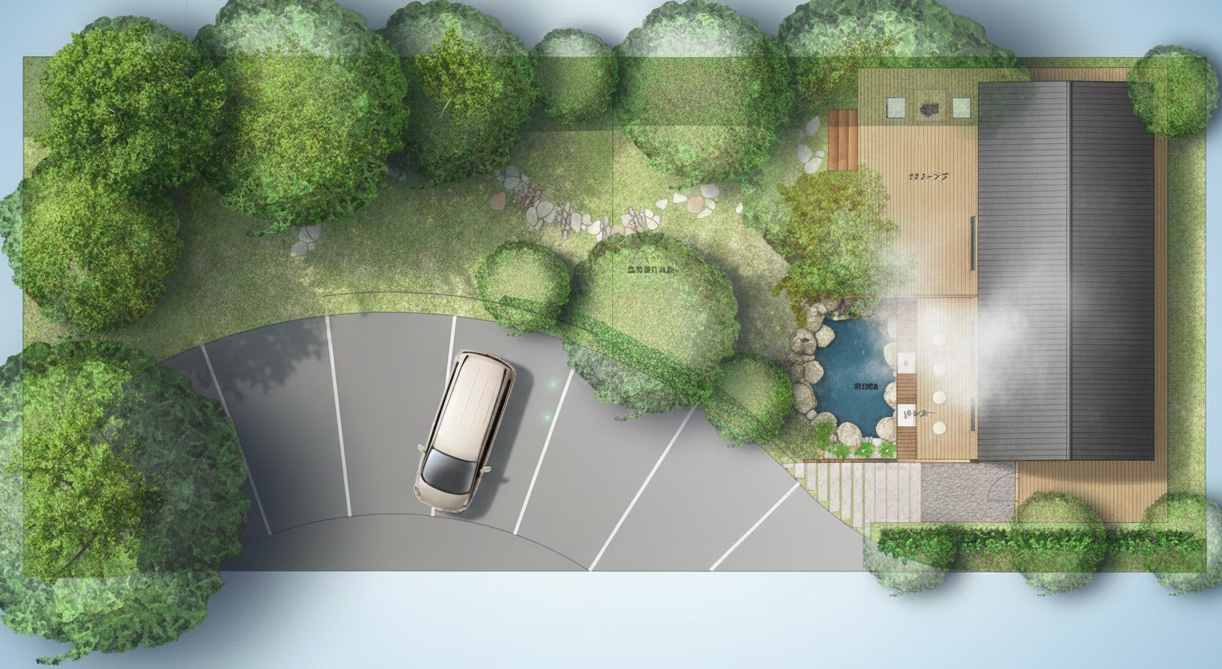 岩手県別荘・樹木葬等霊園・駐車場.施工例